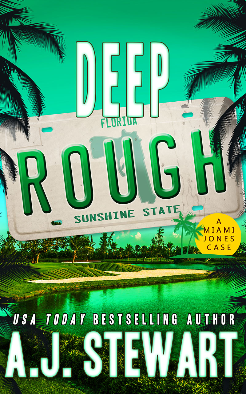 Deep Rouch Book Cover, Book 6 in the Miami Jones Florida Mystery Series by author A.J. Stewart.